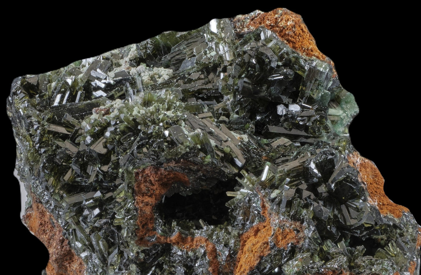 Olivenite with Malachite