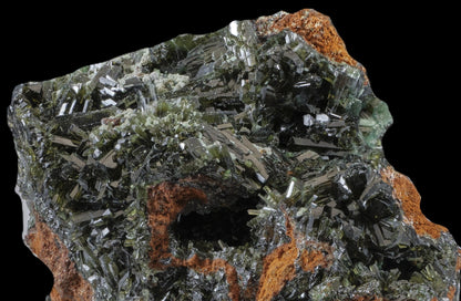 Olivenite with Malachite