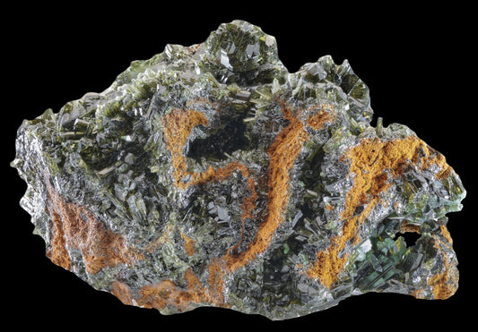 Olivenite with Malachite
