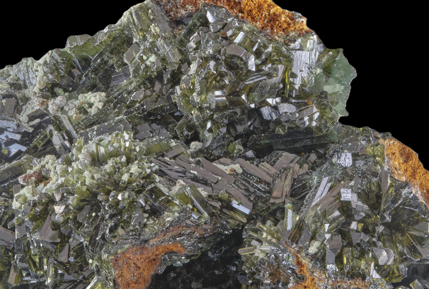 Olivenite with Malachite