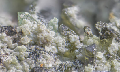 Olivenite with Malachite