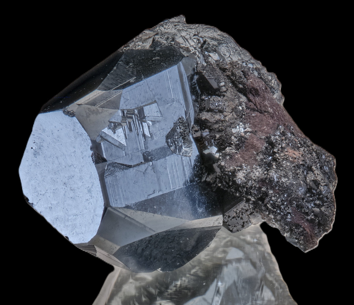 Hematite with Andradite