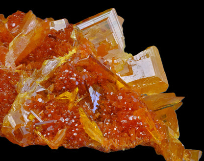 Mimetite with Wulfenite