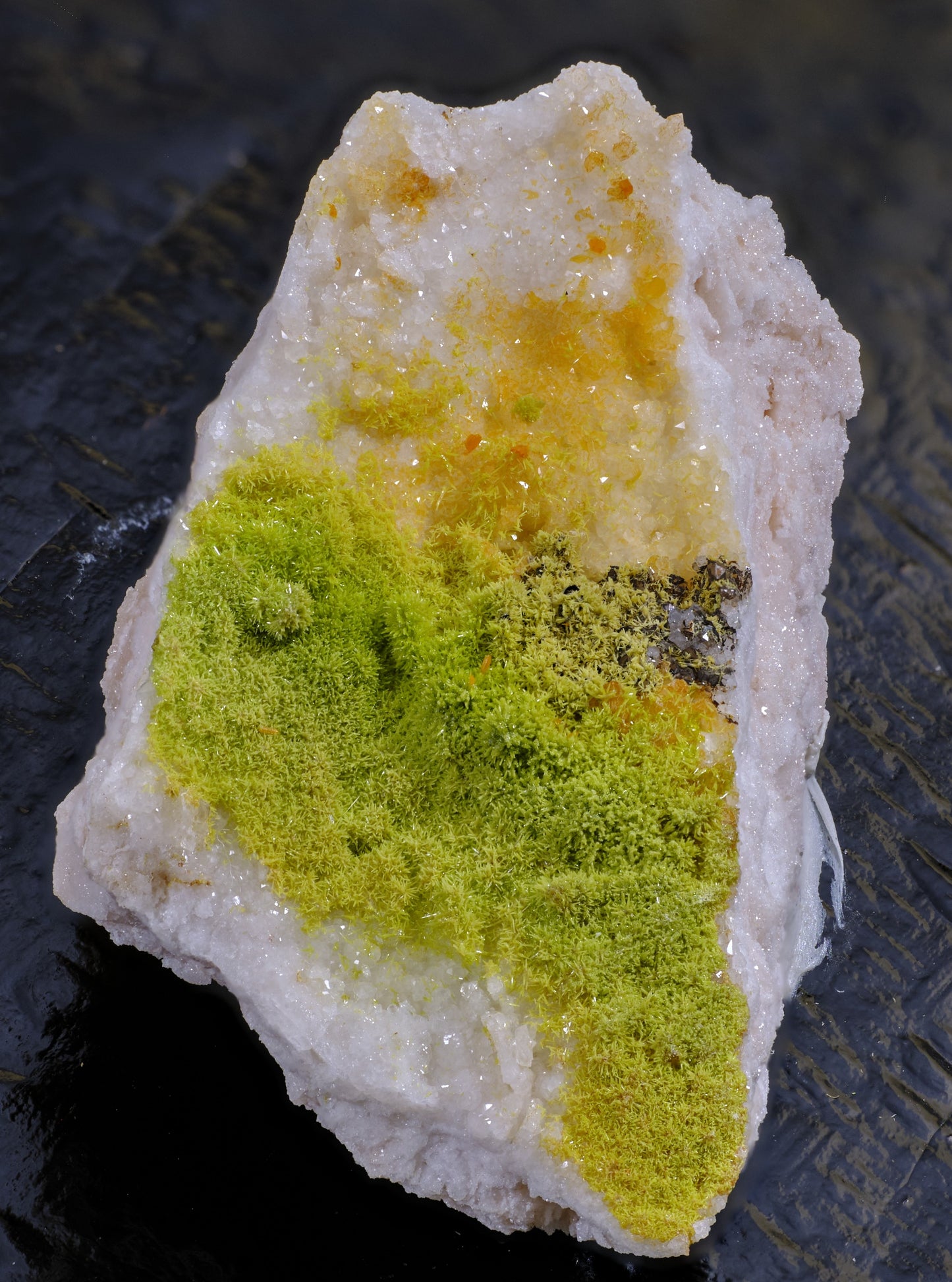 Stolzite &amp; Mimetite