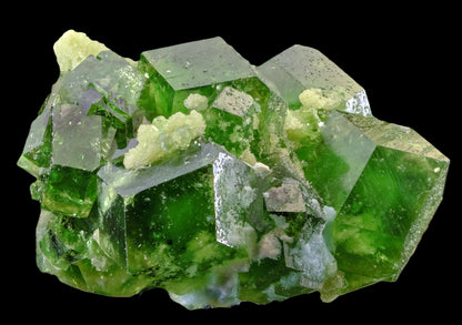 Garnet (var. Chromian Grossular) with Vesuvianite