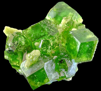 Garnet (var. Chromian Grossular) with Vesuvianite