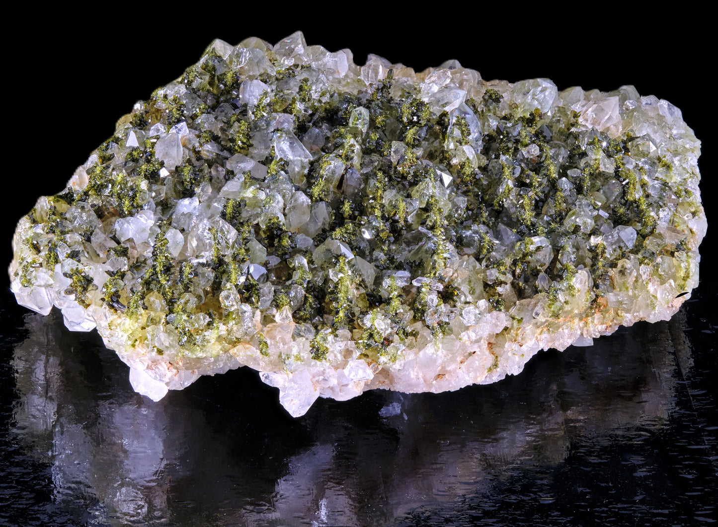 Epidote with Quartz
