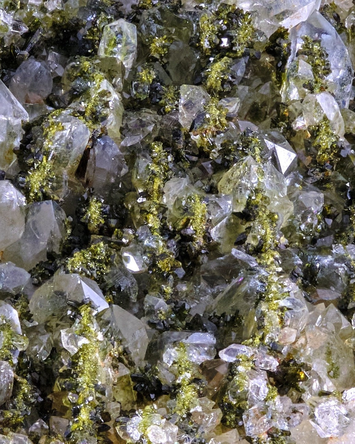 Epidote with Quartz