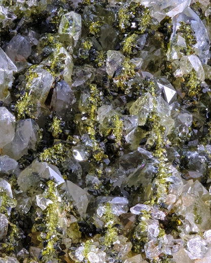 Epidote with Quartz
