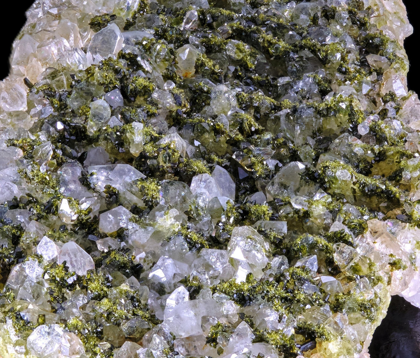 Epidote with Quartz