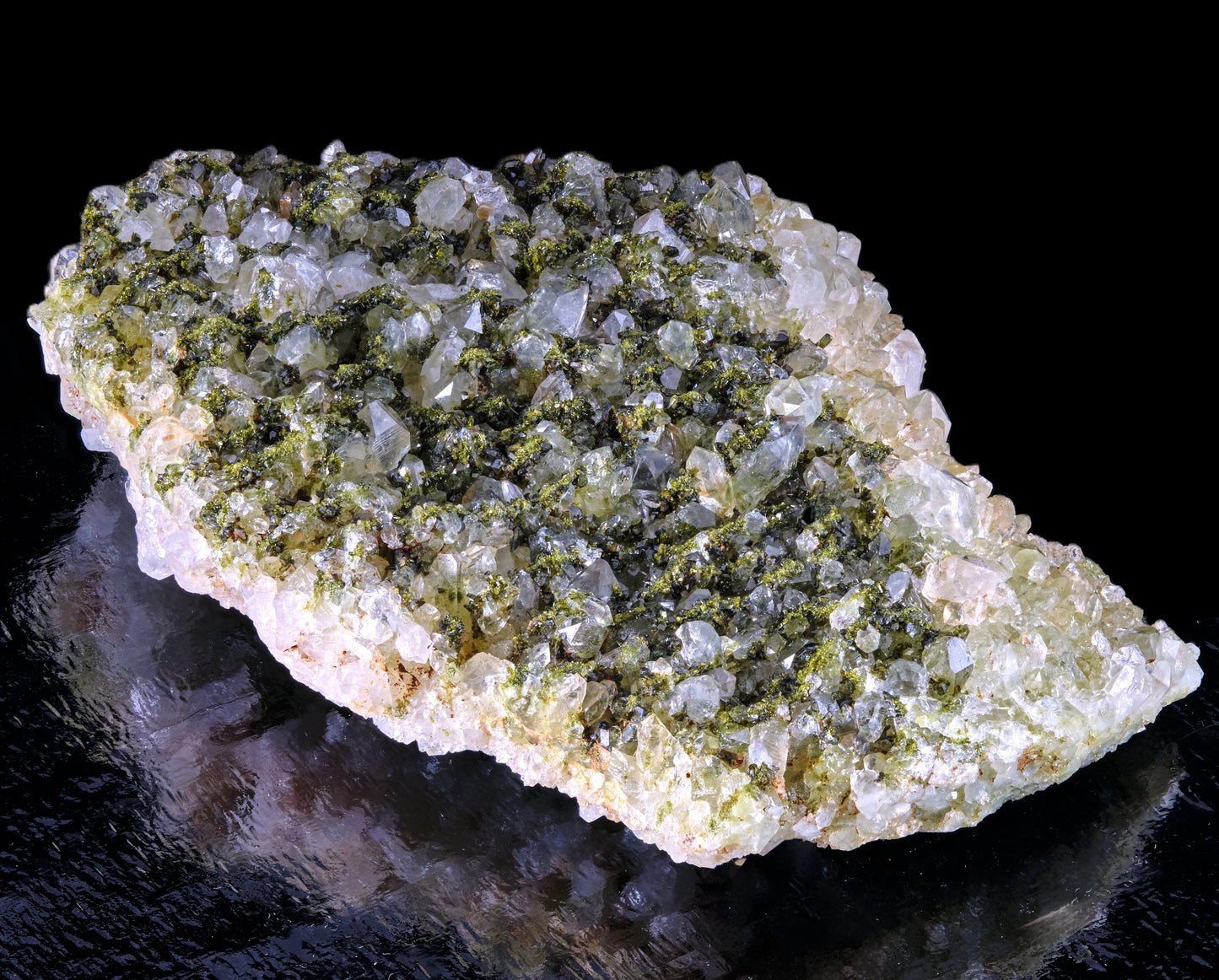 Epidote with Quartz