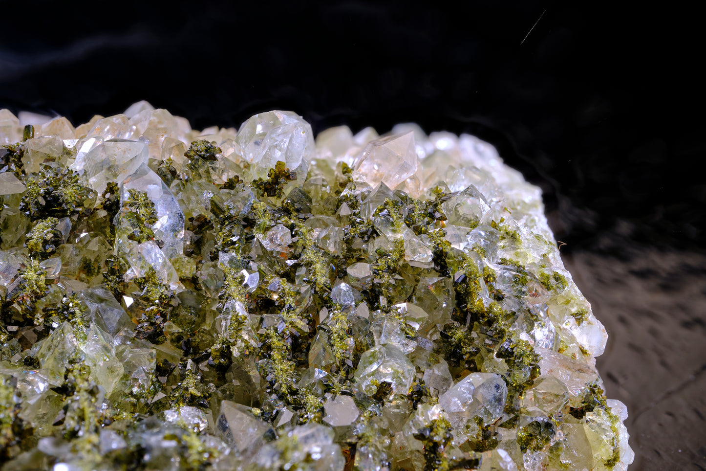 Epidote with Quartz