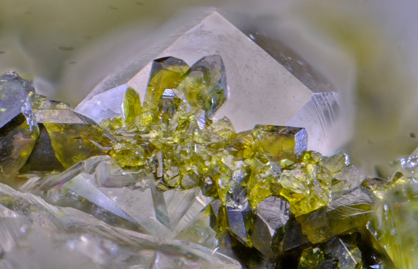 Epidote with Quartz