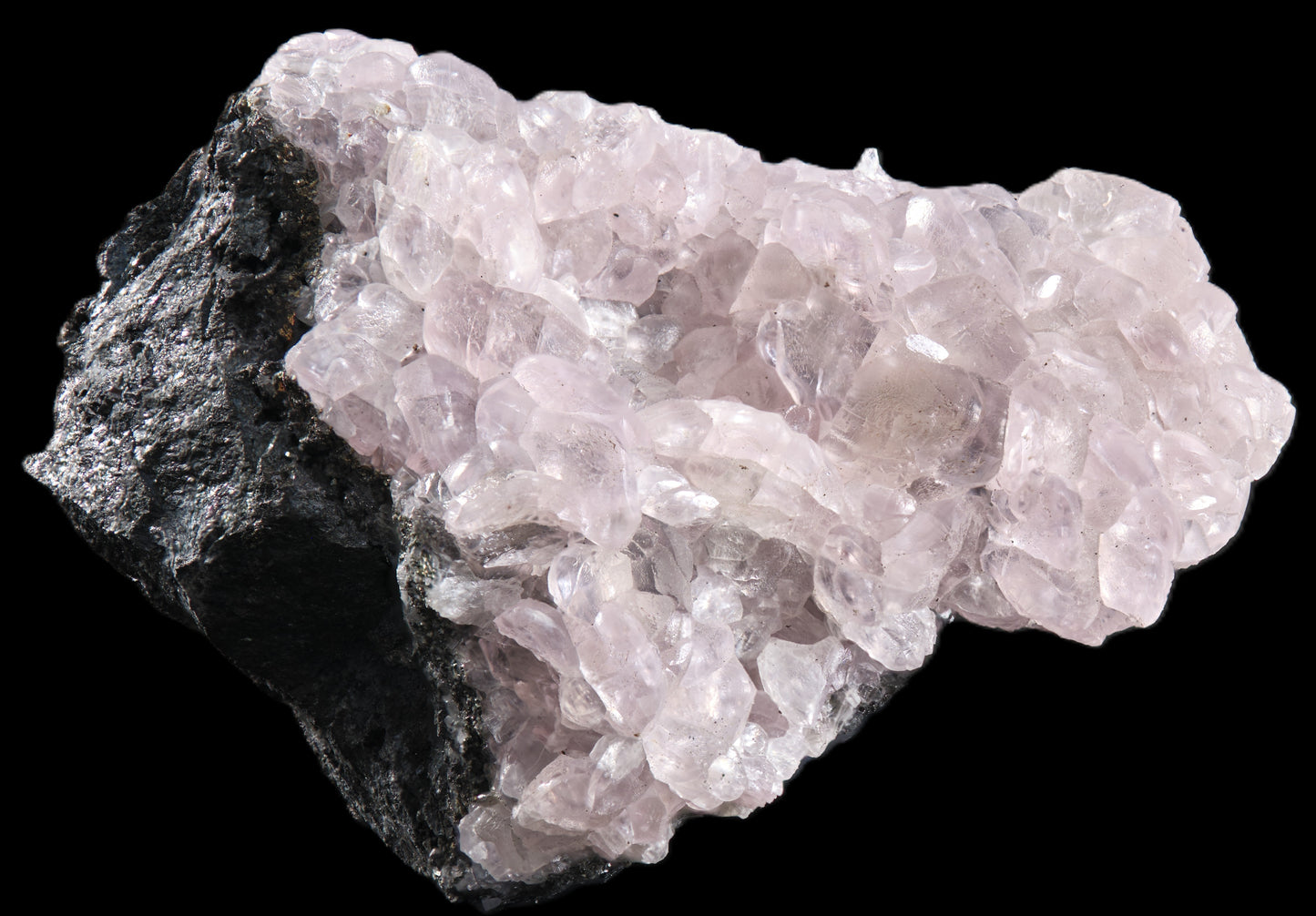 Smithsonite on Sphalerite