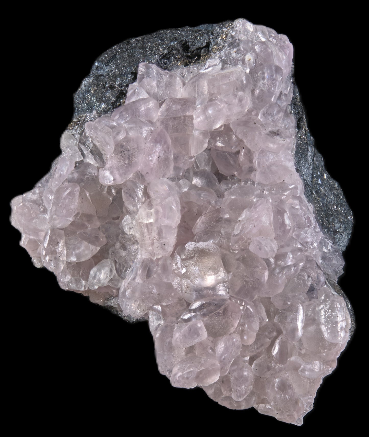 Smithsonite on Sphalerite