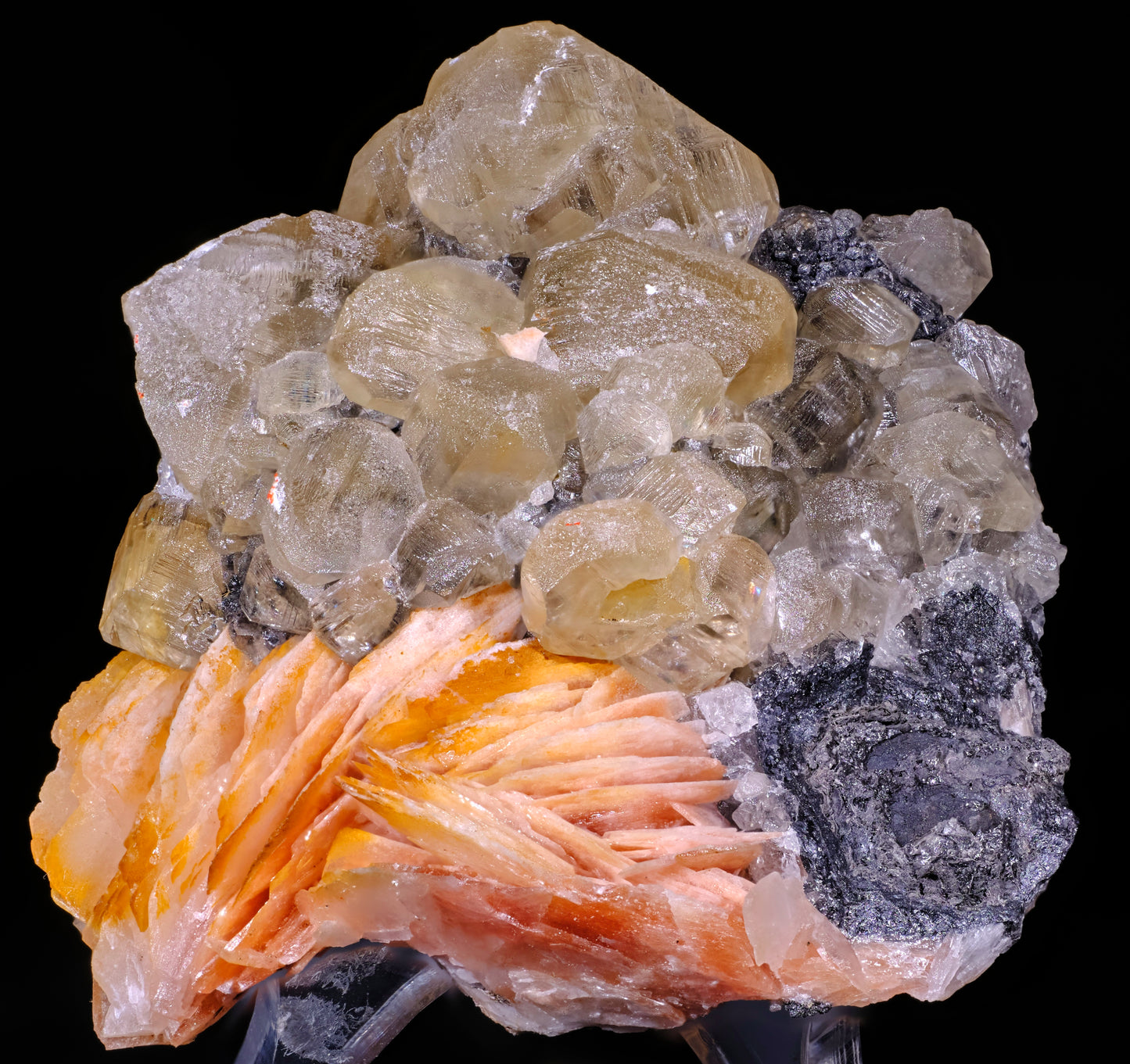 Cerussite with Barite