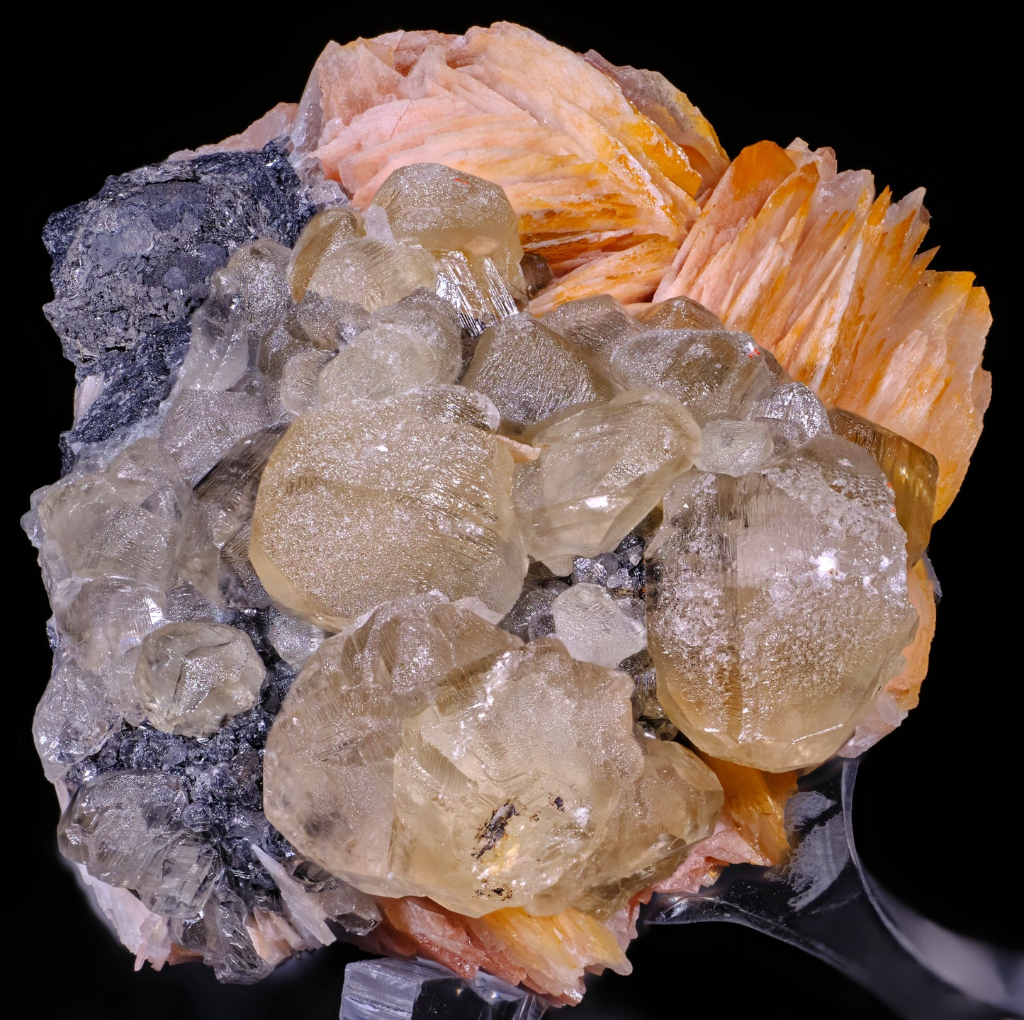 Cerussite with Barite