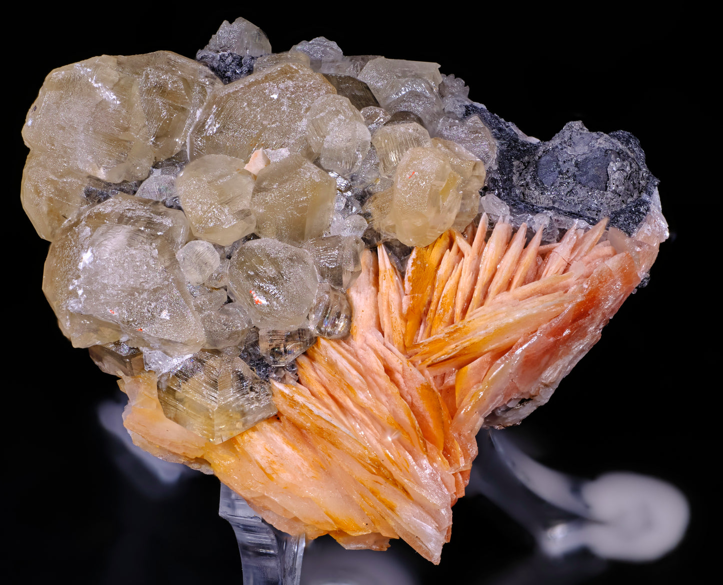 Cerussite with Barite