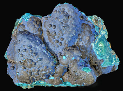 Cornetite with Chrysocolla and Malachite