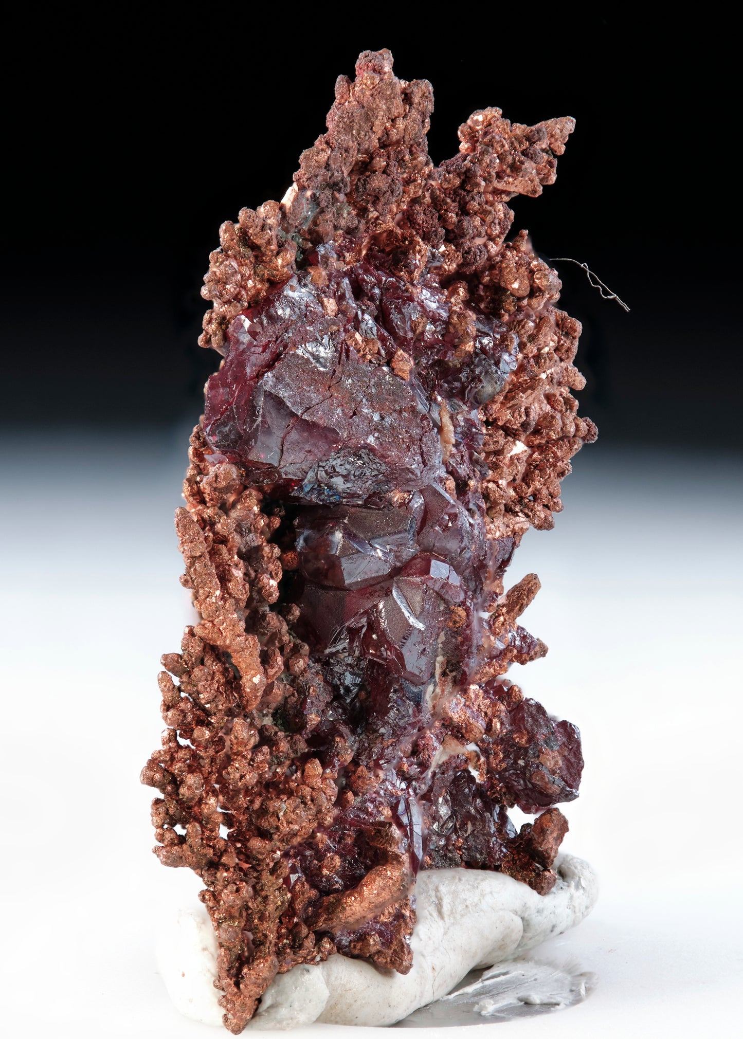 Cuprite on Dendritic Copper