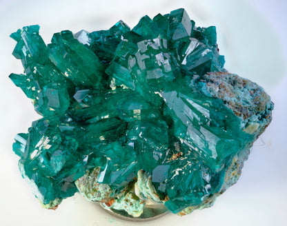 Dioptase with Plancheite