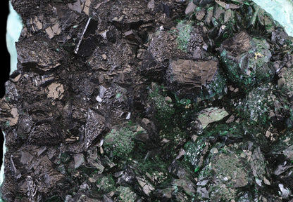 Malachite (Primary and as Ps. After Cuprite) and Chrysocolla