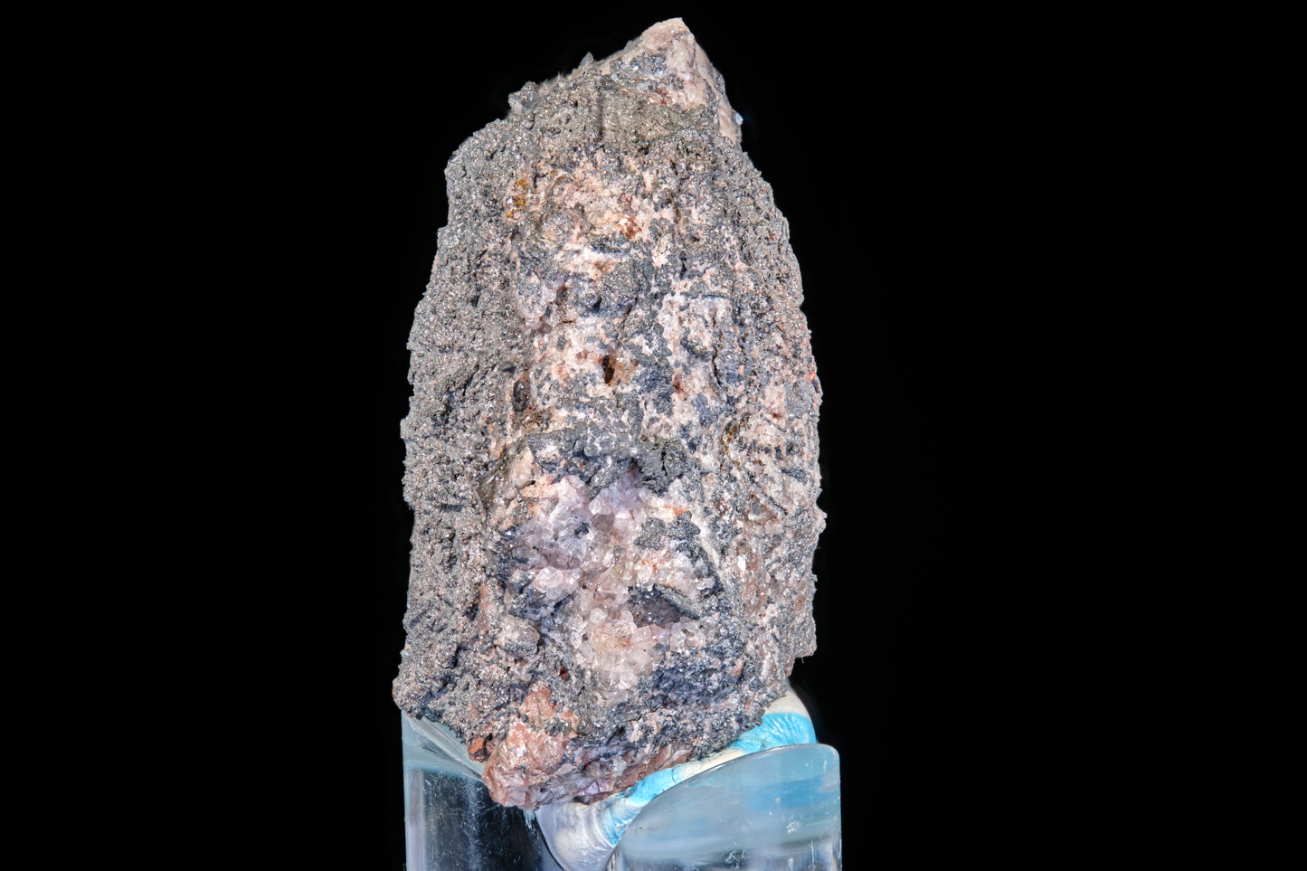 Silver with Acanthite after Argentite