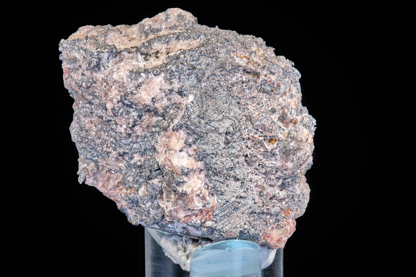 Silver with Acanthite after Argentite