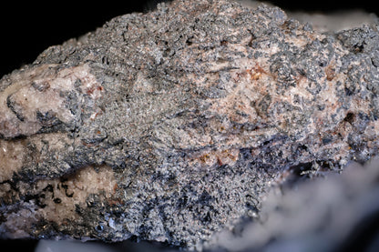 Silver with Acanthite after Argentite