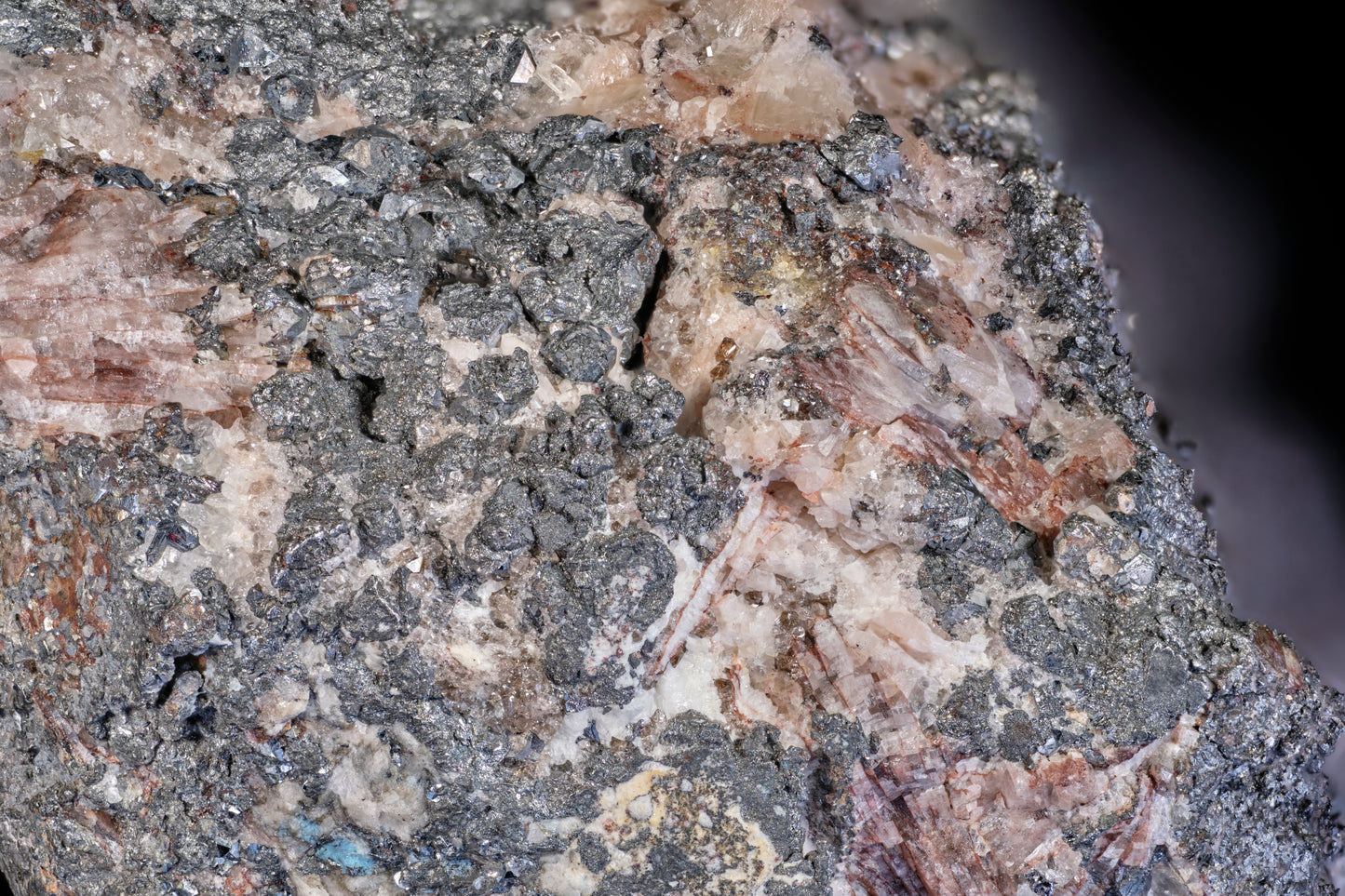 Silver with Acanthite after Argentite