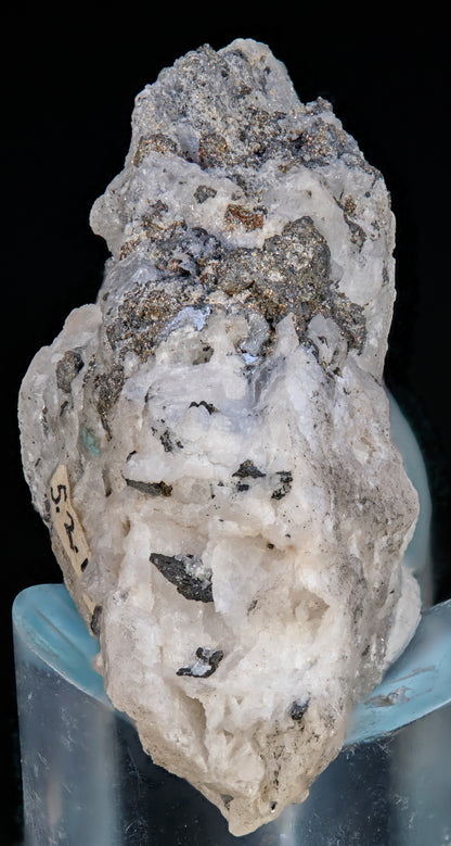 Wire Silver with Polybasite & Stephanite Ps. after Polybasite & Argentite