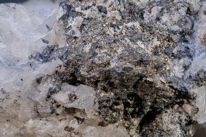 Wire Silver with Polybasite & Stephanite Ps. after Polybasite & Argentite