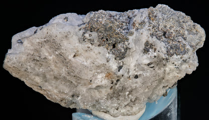 Wire Silver with Polybasite & Stephanite Ps. after Polybasite & Argentite