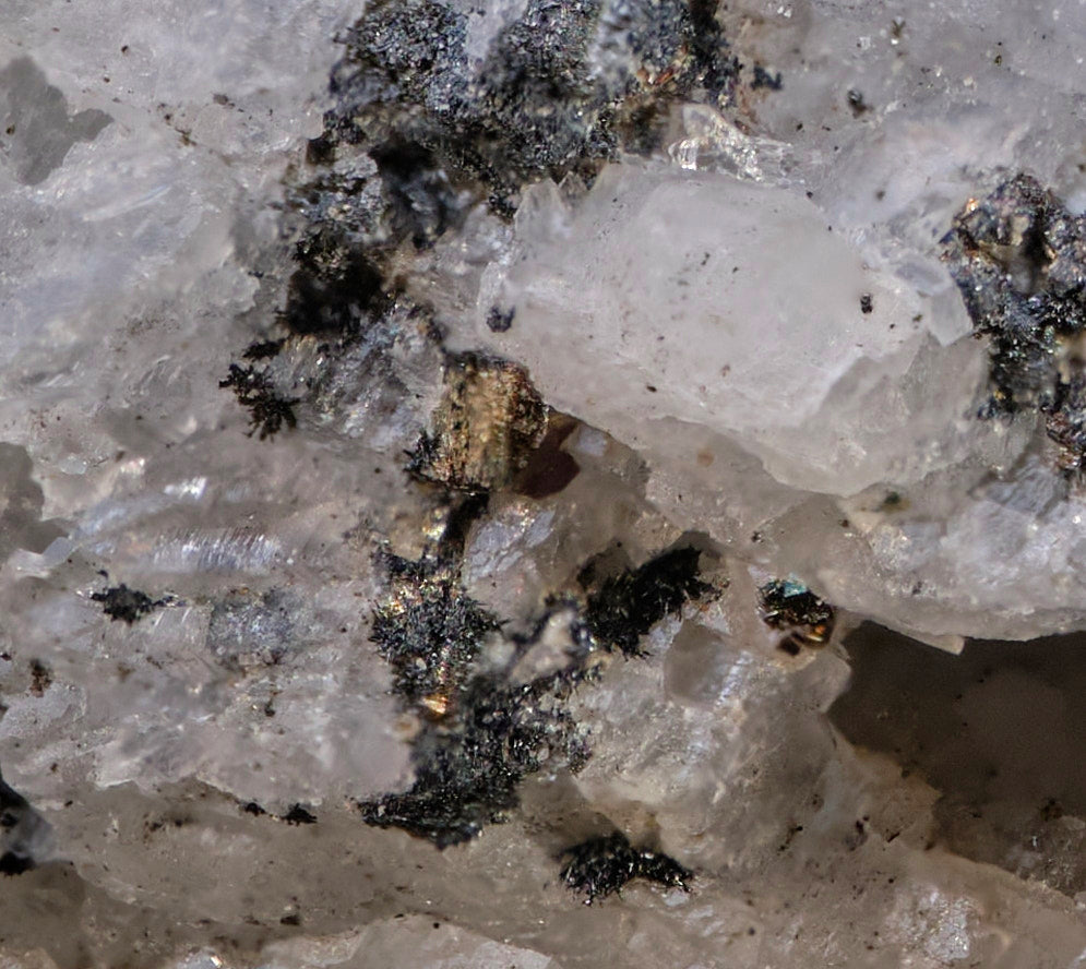 Wire Silver with Polybasite & Stephanite Ps. after Polybasite & Argentite