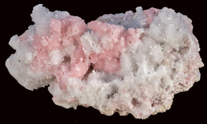 Rhodochrosite on Quartz