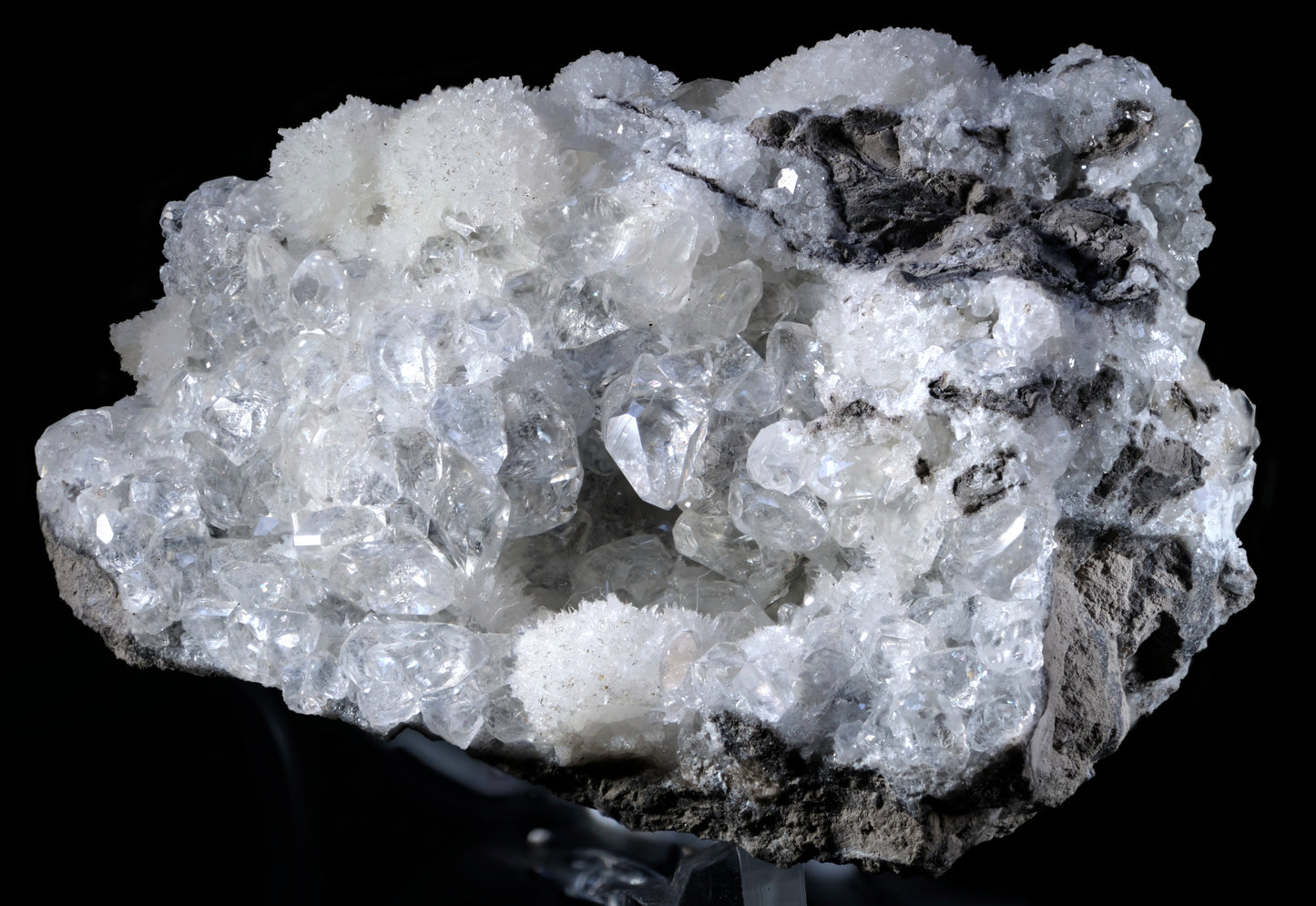 Strontianite with Calcite