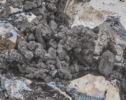 Skutterudite var. Smaltite with Arsenopyrite