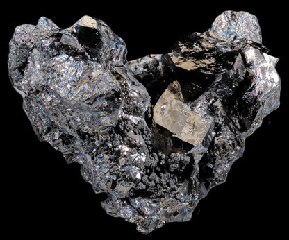 Skutterudite var. Smaltite with Arsenopyrite