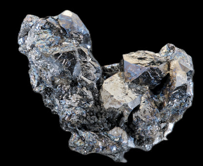 Skutterudite var. Smaltite with Arsenopyrite