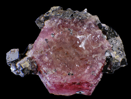 Red Beryl with Bixbyite
