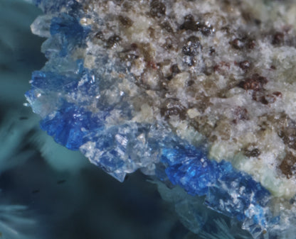 Dioptase with Kinoite and Apophyllite