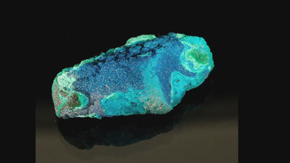 Cornetite with Gel Chrysocolla and Malachite