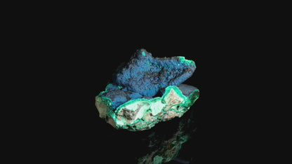 Cornetite with Gel Chrysocolla and Malachite