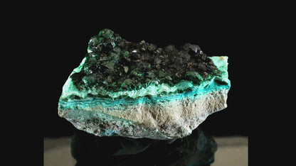Malachite (Primary and as Ps. After Cuprite) and Chrysocolla